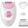 Braun Silk-Epil 3 SE3-031 Depiladora Eléctrica con Cable | Smartlight, 20 Pinzas MicroGrip y 3 Accesorios